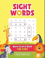 Sight Words Word Search Book for Kids