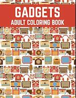 Gadgets Adult Coloring Book