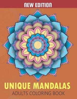 Unique Mandalas Adult Coloring Book