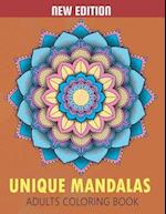 Unique Mandalas Adult Coloring Book