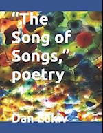 "The Song of Songs," poetry 