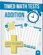 Timed Math Tests Addition Practice