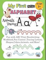 My First Alphabet Animal Tracing