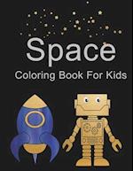 Space Coloring Book For Kids