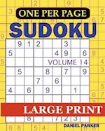 Large Print Easy Sudoku