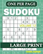 Large Print Easy Sudoku