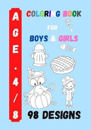 Coloring Book for Boys and Girls