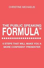 The Public Speaking Formula