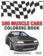 100 Muscle Cars: Coloring books, Classic Cars, Trucks, Planes Motorcycle and Bike (Dover History Coloring Book) (Volume 2) 