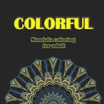 colorful mandala coloring book for adult