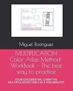 MULTIPLICATION Color Atlas Method- WorkBook - The best way to practice