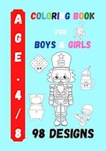 Coloring Book for Boys and Girls