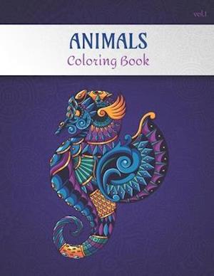 Animals Coloring Book Volume 1