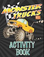 Monster Trucks Activity Book