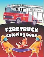 Firetruck Coloring Book