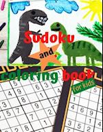 Sudoku and coloring book for kids