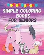 Simple coloring books for seniors