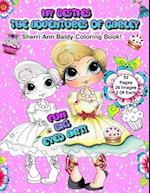 My Besties The Adventures of Carley Sherri Ann Baldy Coloring Book