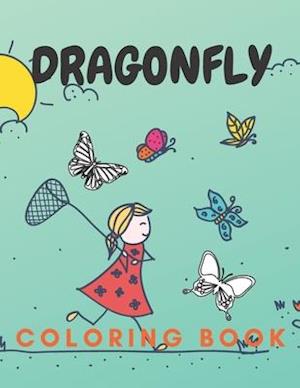 Dragonfly coloring book