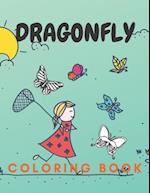 Dragonfly coloring book