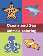 Ocean and Sea Animals Coloring