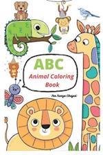 ABC Animal Coloring Book