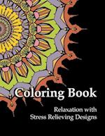 Coloring Book Relaxation with Stress Relieving Designs