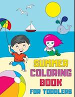 Summer Coloring Book for Toddlers