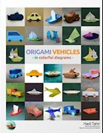 Origami Vehicles - In Colorful Diagrams