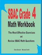 SBAC Grade 4 Math Workbook
