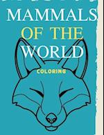 Mammals of the world Coloring