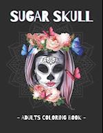 Sugar Skull - Adults Coloring Book