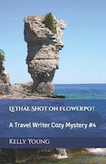 Lethal Shot on Flowerpot: A Travel Writer Cozy Mystery #4 