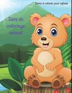 Livre de coloriage animal - Livres à colorier pour enfants
