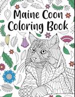 Maine Coon Coloring Book