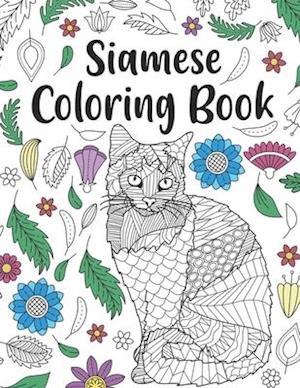 Siamese Cat Coloring Book