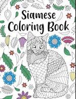 Siamese Cat Coloring Book