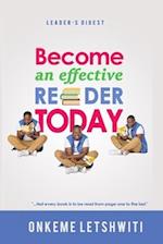 Become An Effective Reader Today