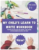 My Child's Learn to Write Workbook