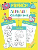 French Alphabet Coloring Book