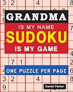 Sudoku For Grandma