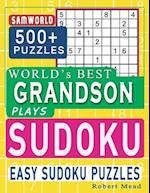 World's Best Grandson Plays Sudoku