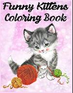 Funny Kittens Coloring Book