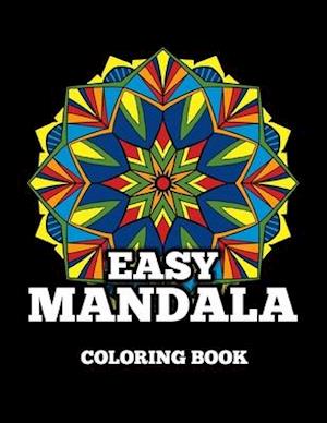 Easy Mandala Coloring book