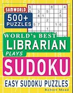 World's Best Librarian Plays Sudoku