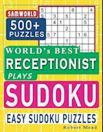 World's Best Receptionist Plays Sudoku