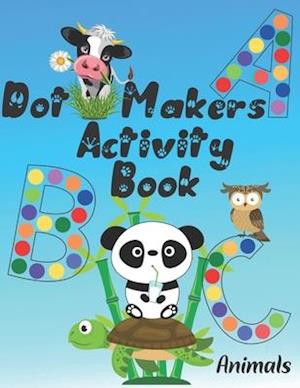 Dot Markers Activity Book ABC Animals