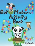 Dot Markers Activity Book ABC Animals