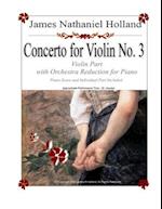 Concerto for Violin No. 3