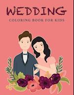 Wedding Coloring Book For Kids